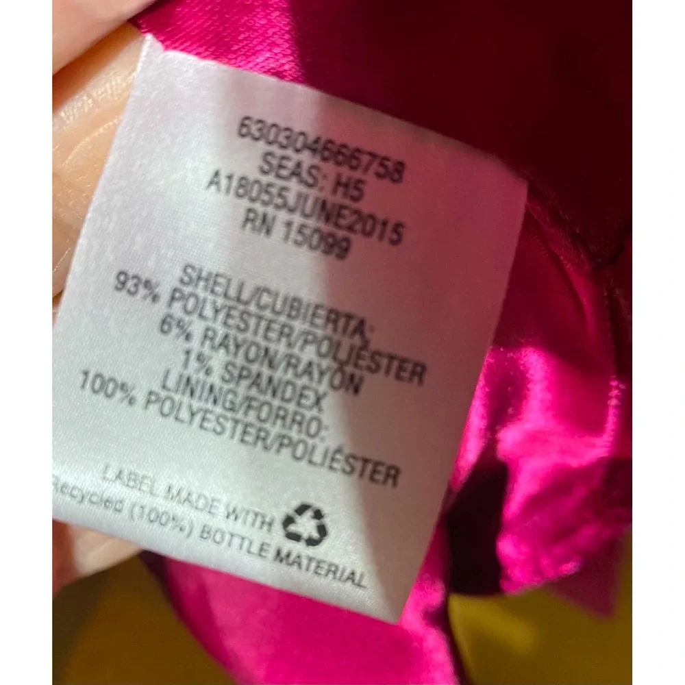 Girls Pink Peacoat Canyon River Blues Hot Pink Size 16